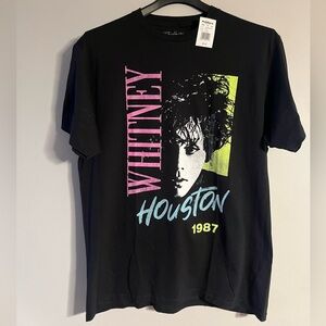 Whitney Houston 1987 Graphic Tee / T Shirt, Size XL, NWT